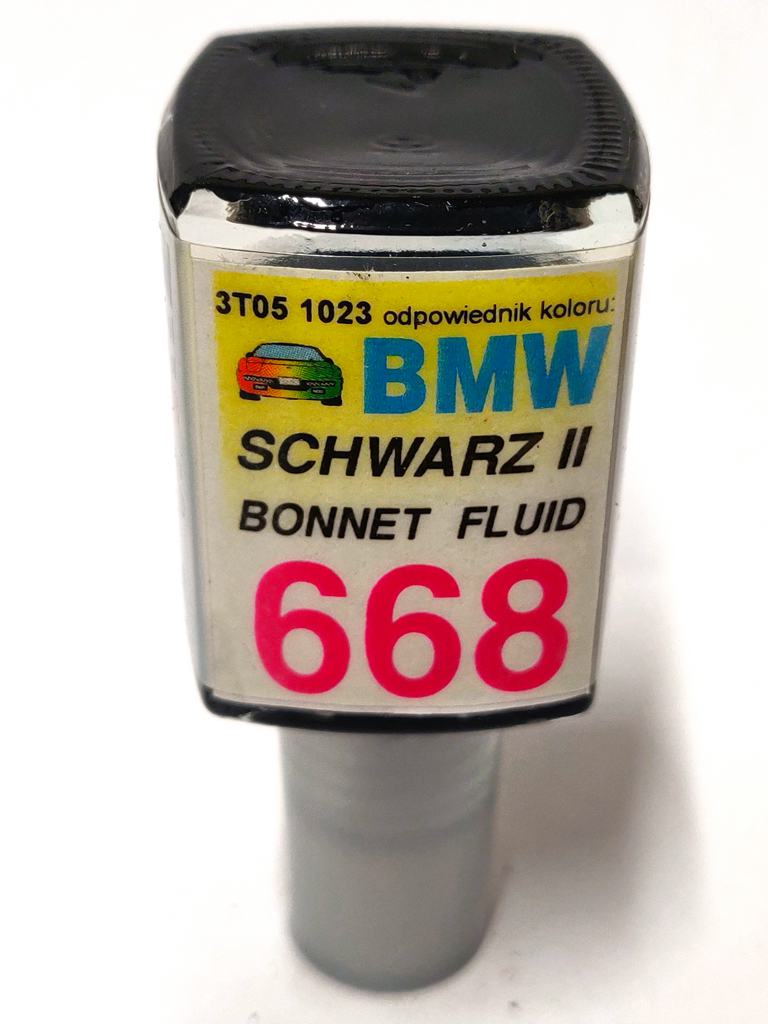 Zaprawka lakiernicza ARASYSTEM BMW 668 Schwarz II 10 ml