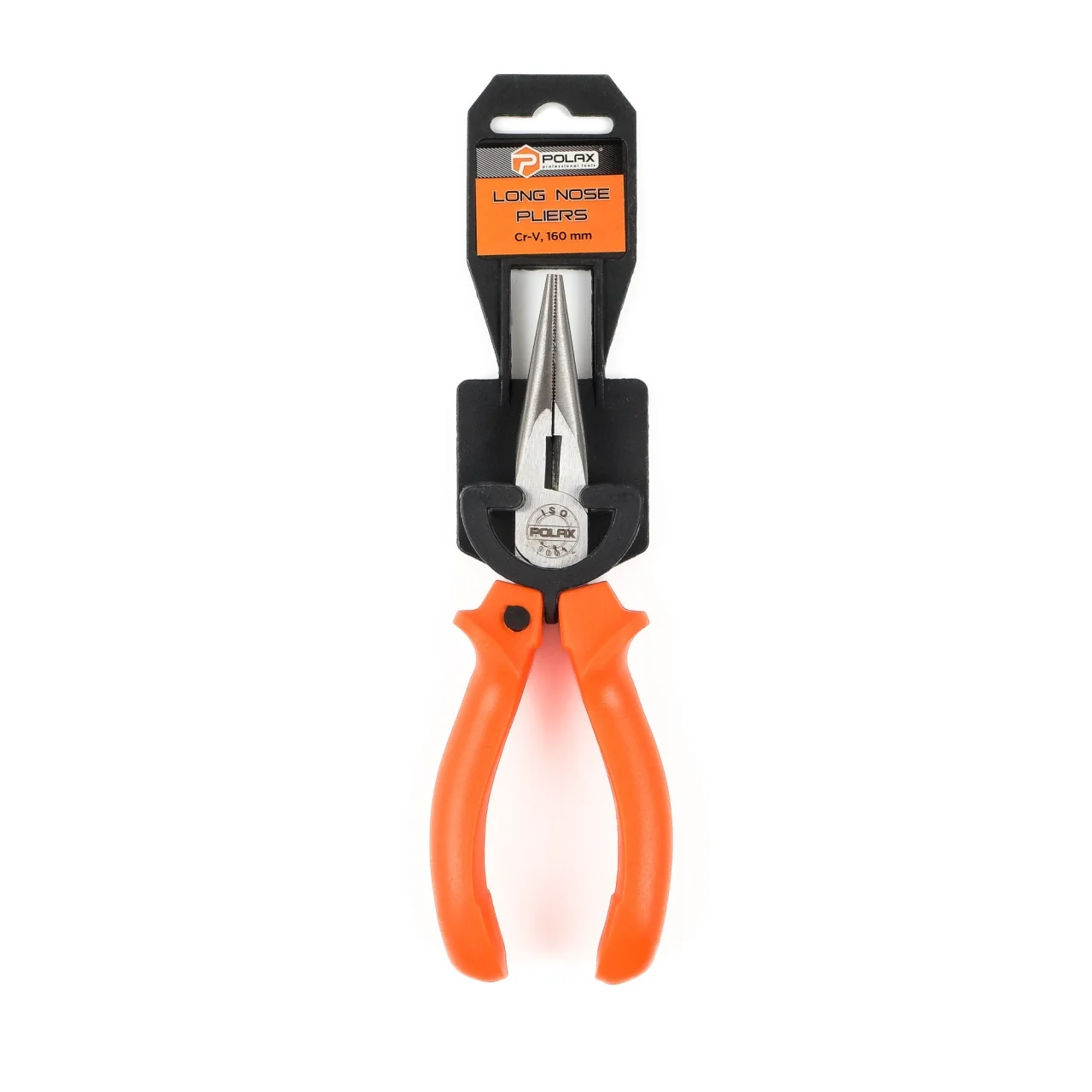 Szczypce wydłużone proste uchwyty plastikowe Cr-V 160 mm — ujęcie 2