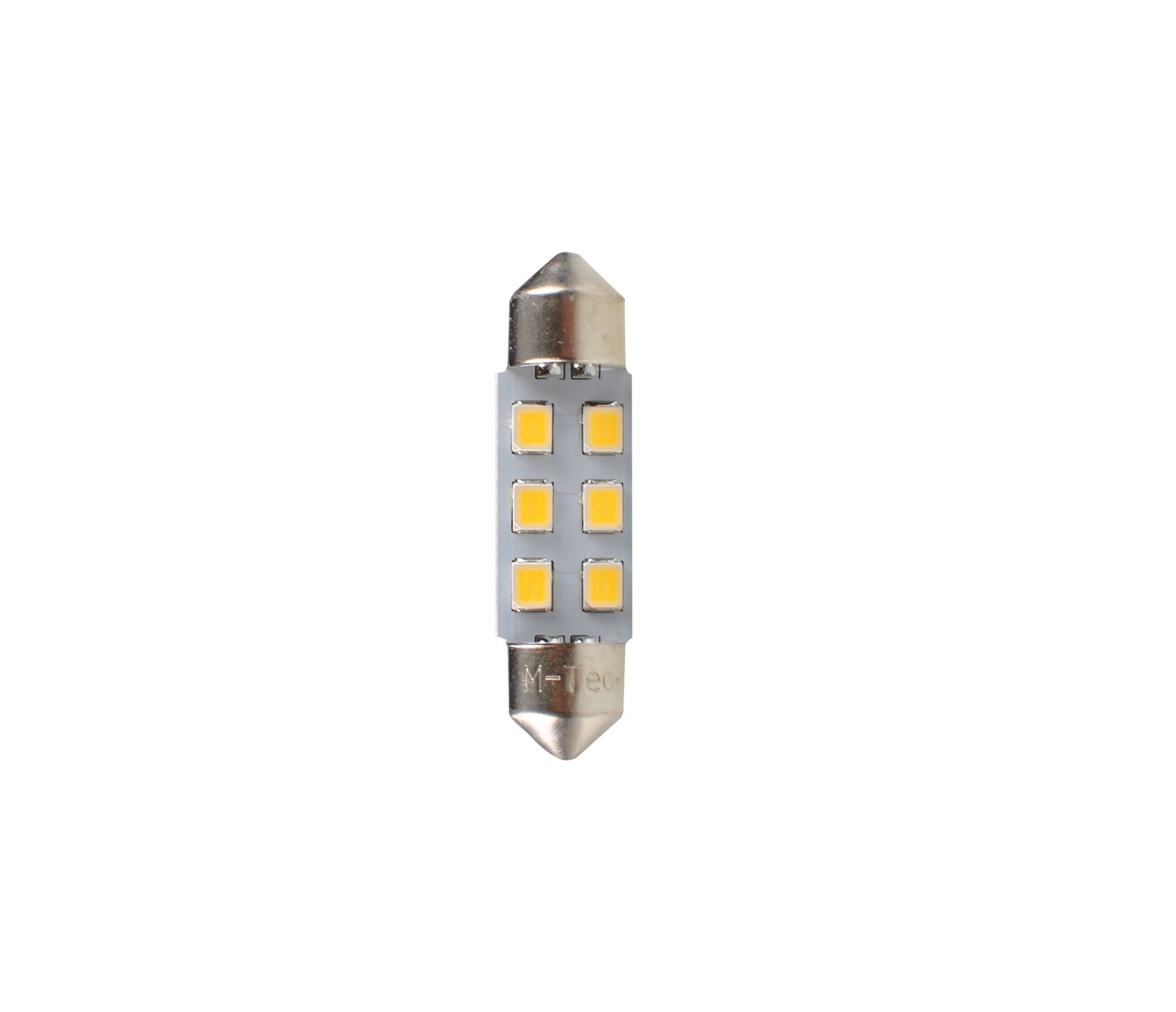 Żarówka LED 36 mm L028 C5W 6XSMD2835 bia M-Tech LB028W — ujęcie 3