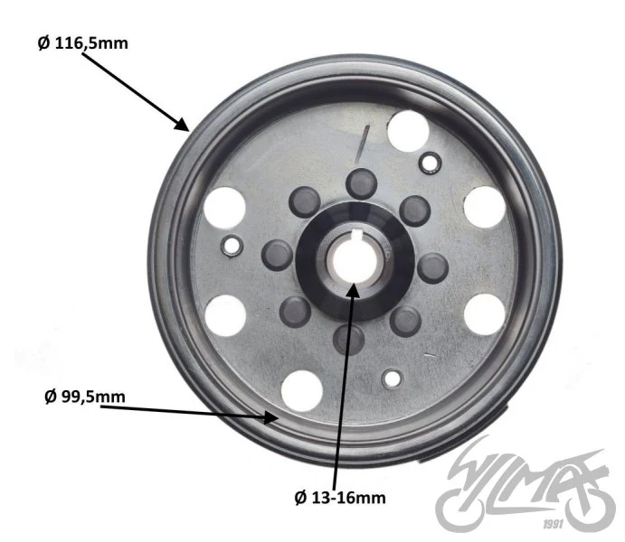Koło magnesowe do AI22513 — ujęcie 2