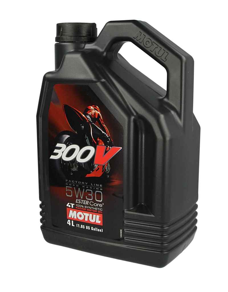 Olej 5W30 MOTUL 300 V factory line road 4T 4 l — ujęcie 5