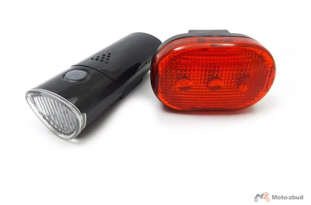 Lampa oświetlenie rowerowe LED przód + tył