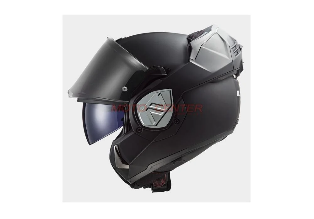 Kask motocyklowy szczękowy LS2 FF906 ADVANT Solid czarny mat L — ujęcie 2