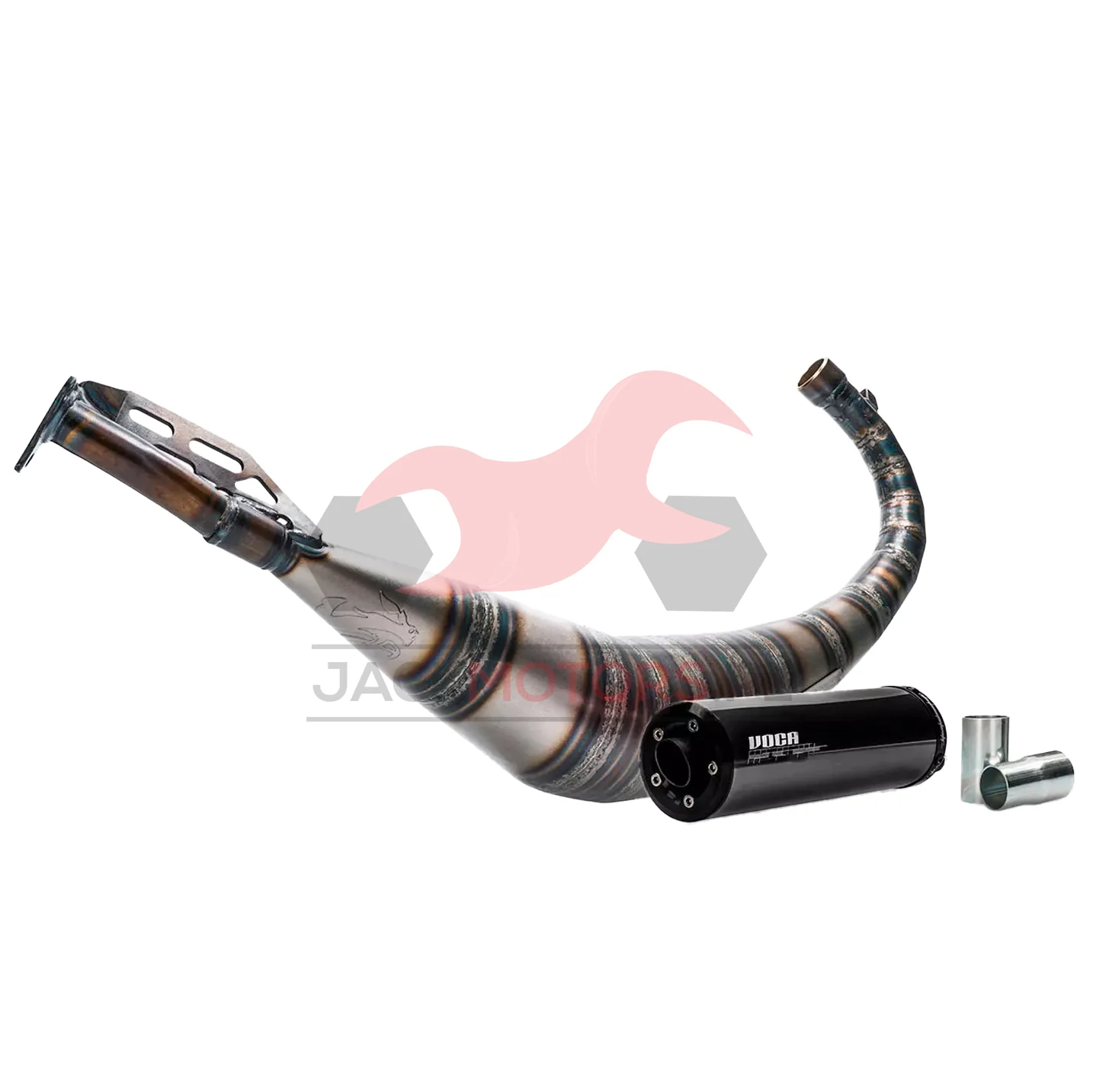 Wydech VOCA rookie Black 50-70 cm³ Beta RR enduro / sm 2012-2020 r. — ujęcie 1