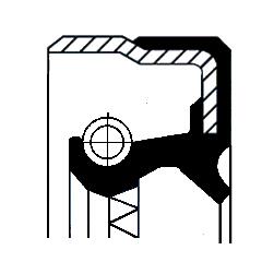 Uszczelniacz 54×73×8 dyferencjału CORTECO 01031574B — ujęcie 4