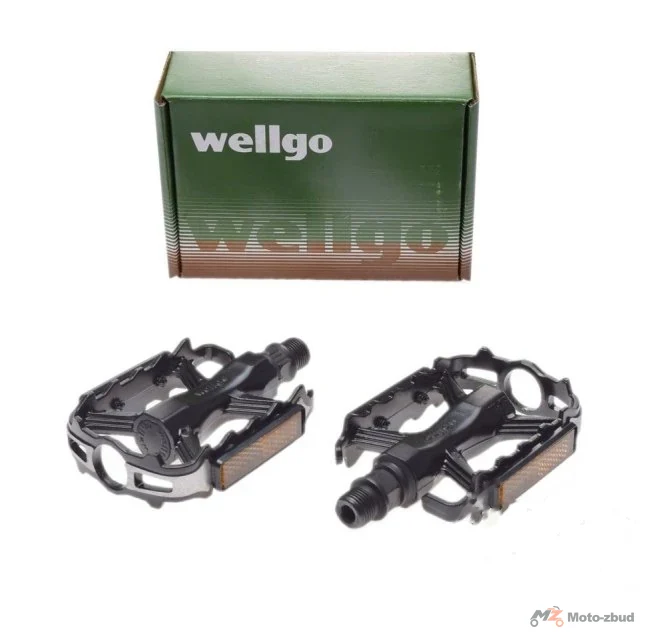 Pedały rowerowe Wellgo platformowe — AWR0056, para