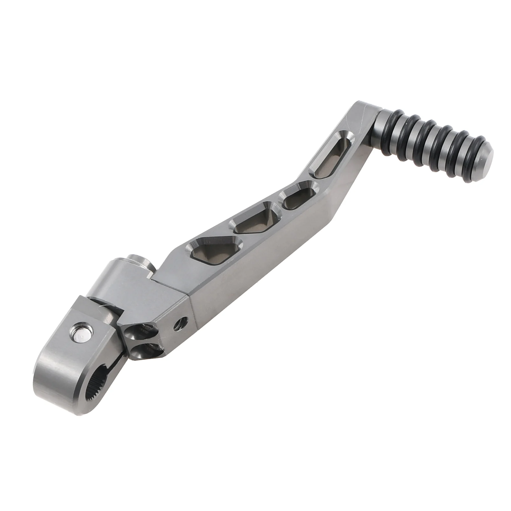 Dźwignia startera Simson S51 titanium aluminium CNC racing DPR Performance — ujęcie 2