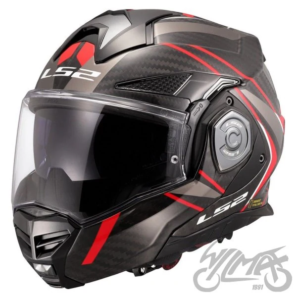 Kask LS2 FF901 Advant X C Future II Red — rozmiar 3XL — ujęcie 1