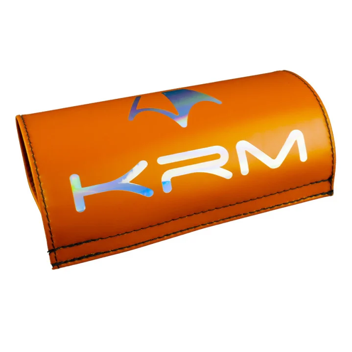 Gąbka na kierownicę KRM Pro Ride pomarańczowy mat - holo — ujęcie 2