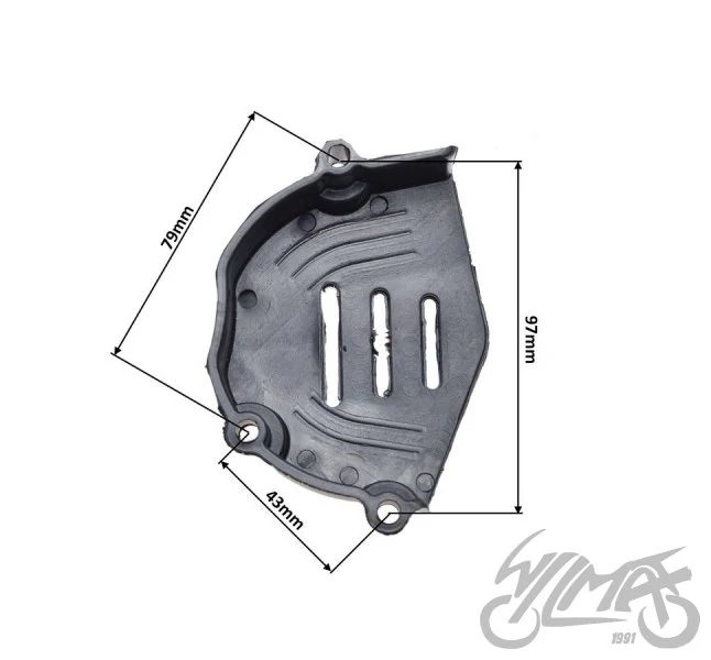 Pokrywa zębatki zdawczej do pitbike YCF50 — ujęcie 2