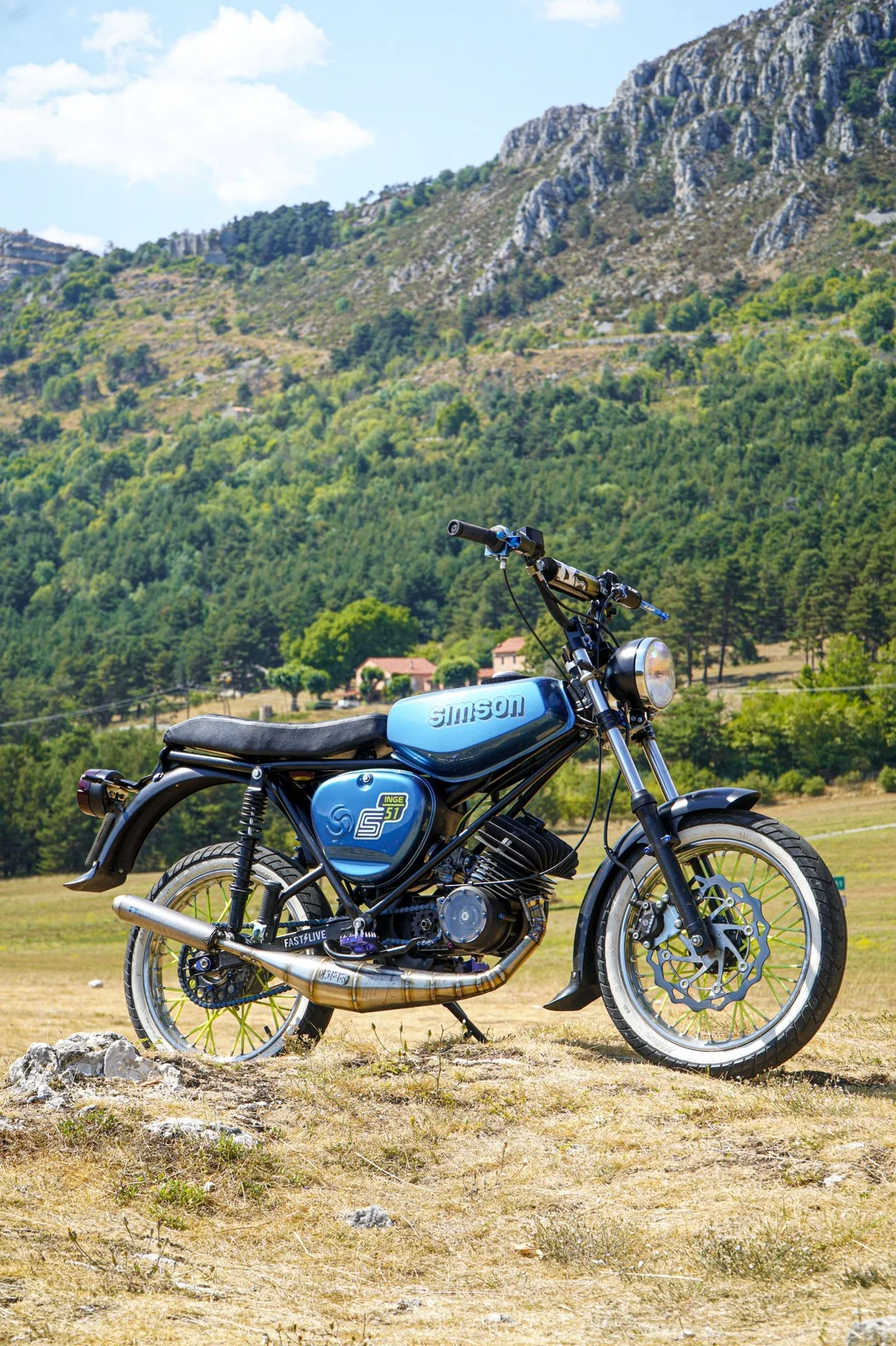 Tłumik Simson racing 85-110 cm³ DPR Performance · czarna Evo (VM7435) — ujęcie 16