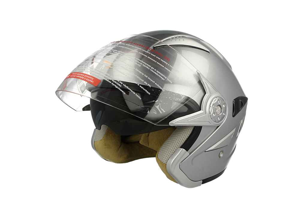 Kask motocyklowy VCAN V529 Grey – S — ujęcie 4