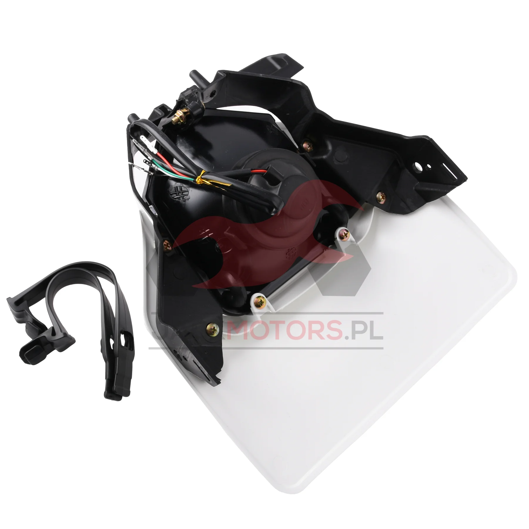 Owiewka uniwersalna Racing Force LED V4 biała — ujęcie 2