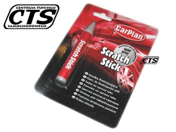 CarPlan Scratch Stick kredka koloryzująca srebrno szara