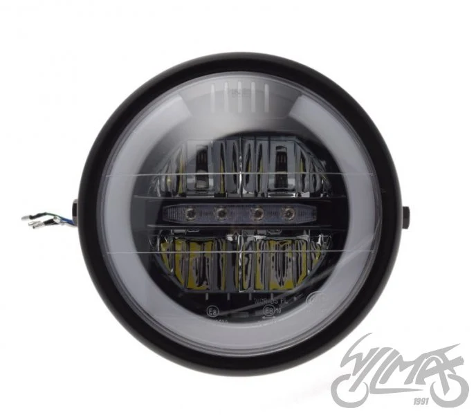Lampa przednia — metalowa obudowa Ø174 mm, AW2483 — ujęcie 2