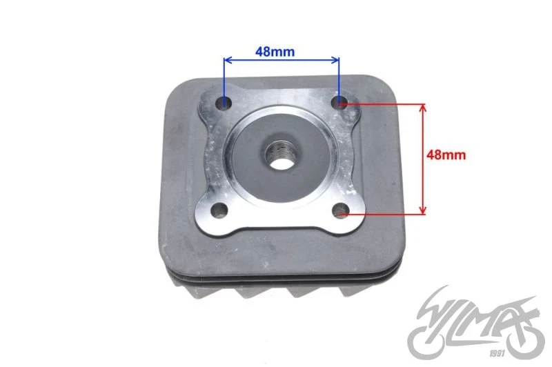 Głowica Piaggio, wariant 70 cc, komora 47,4 mm — AY34033 — ujęcie 2