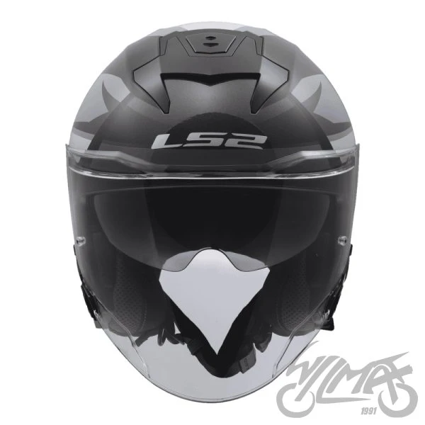 Kask LS2 OF618 Verso II Ventur Grey — L — ujęcie 2