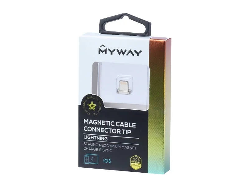 Końcówka MYWAY do kabla magnetycznego 63030, wtyk Lightning — ujęcie 2