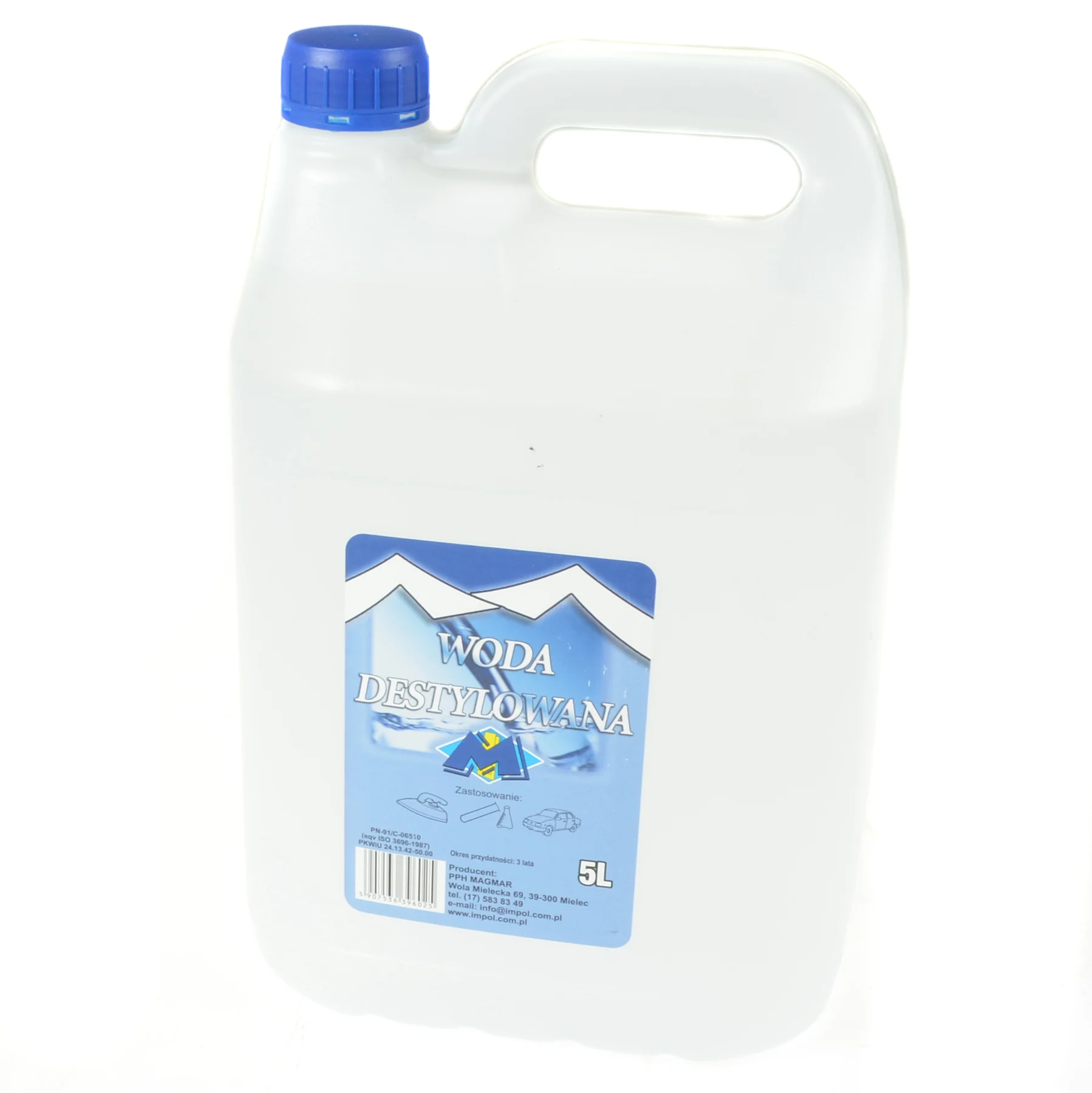 Woda destylowana 5 l — ujęcie 1