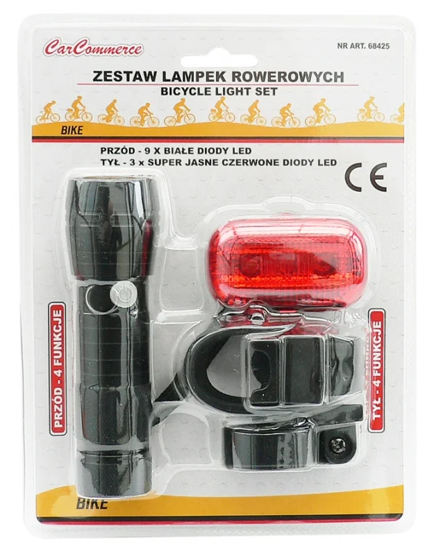 Zestaw lampek przód i tył — ujęcie 3