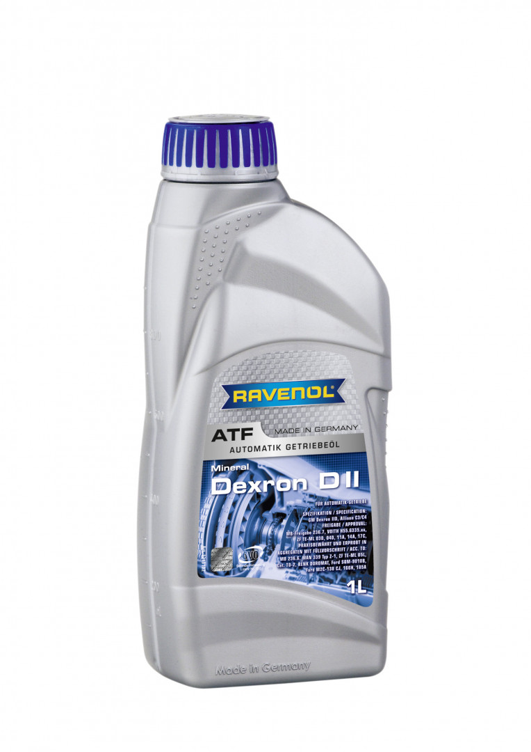 Olej ATF do automatycznych skrzyń biegów Dexron D II 1 l RAVENOL 1213102-001-01-999 — ujęcie 2