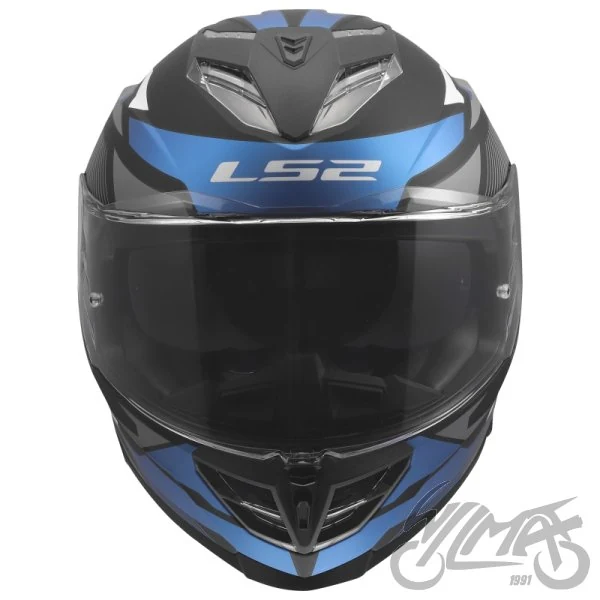 Kask LS2 FF818 Storm III Komai Black Blue — rozmiar S — ujęcie 3