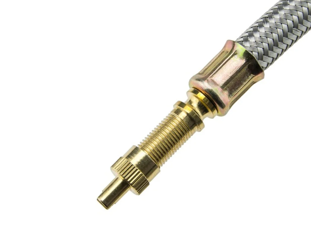 Przedłużka do zaworów - do pompowania kół (zbrojona, 160 mm) — ujęcie 2