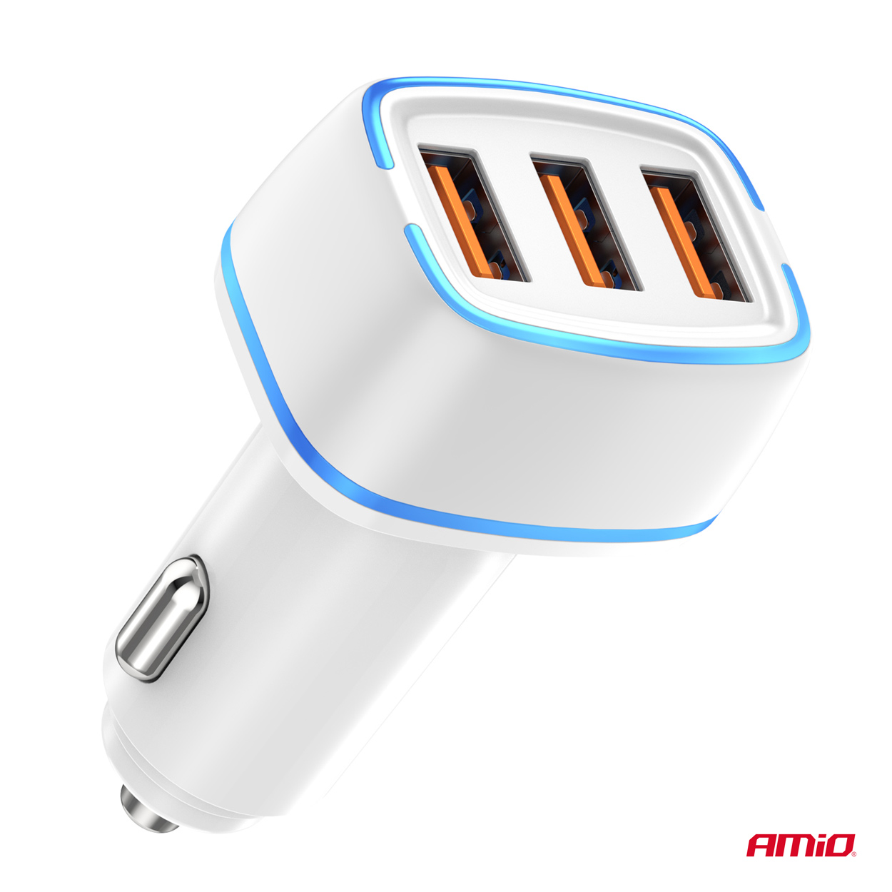 Ładowarka samochodowa 3x USB-A 30 W — ujęcie 3