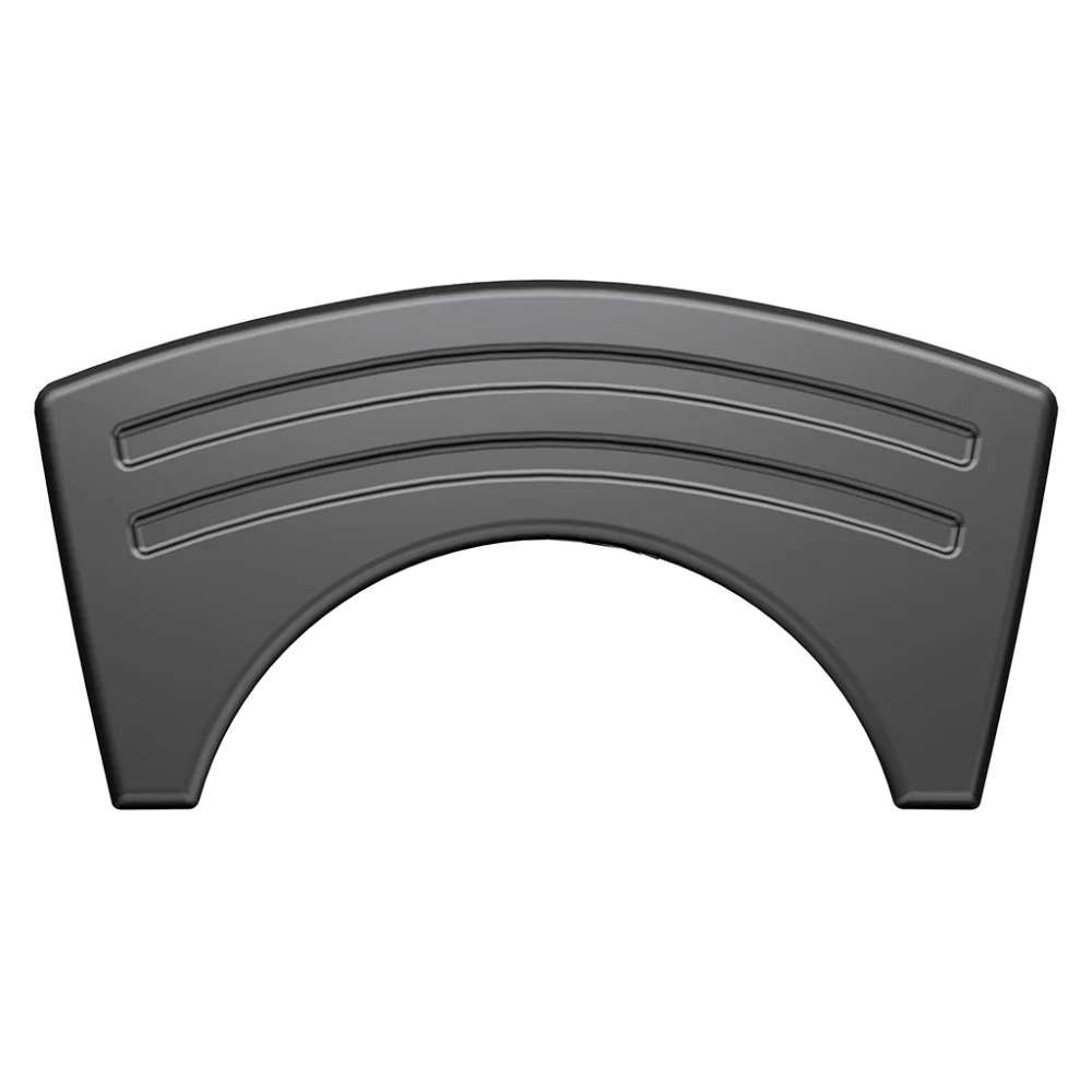 Naklejka "tank pad" górna na zbiornik paliwa szara (nr kat.1210312-093052) (Zontes ZT 125-G1)