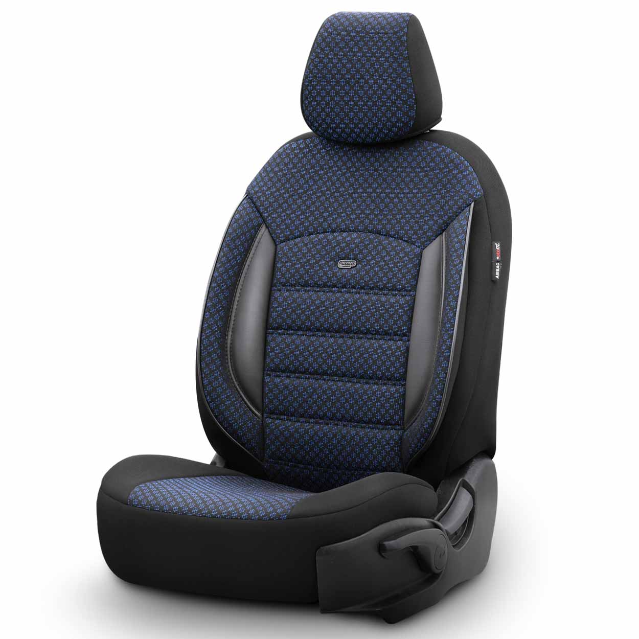 Komplet pokrowców na fotele samochodowe OTOM SPORT PLUS 104 BLUE NZ — ujęcie 11