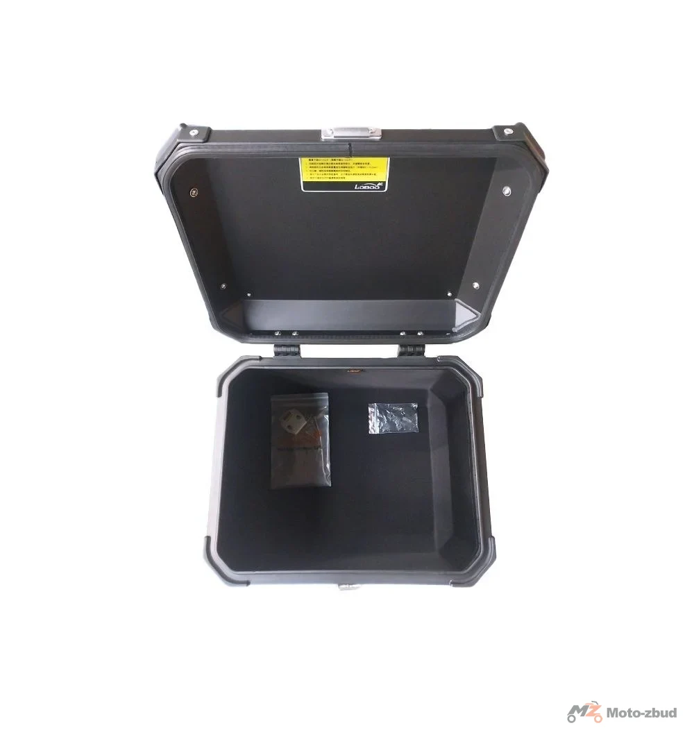 Kufer centralny loboo 45 l srebrny (nr kat.1144200-028000) (Zontes)