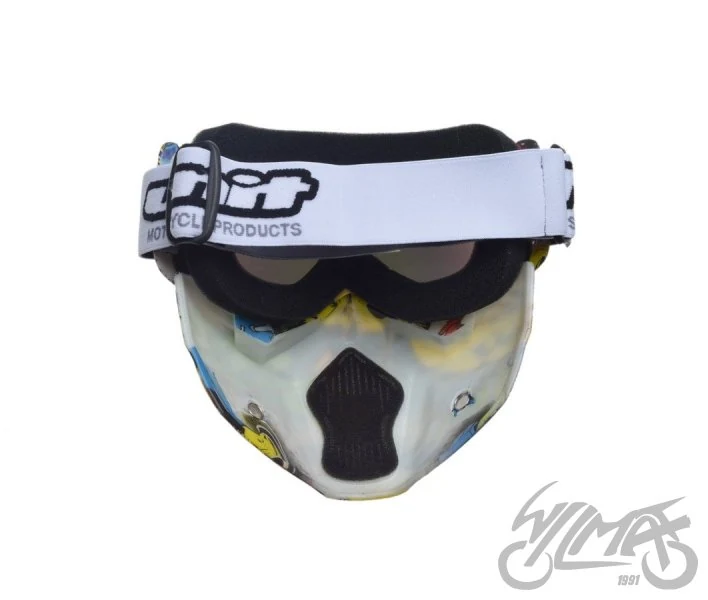 Gogle z maską szyba tęczowa model NO.02 655 Unit — ujęcie 3