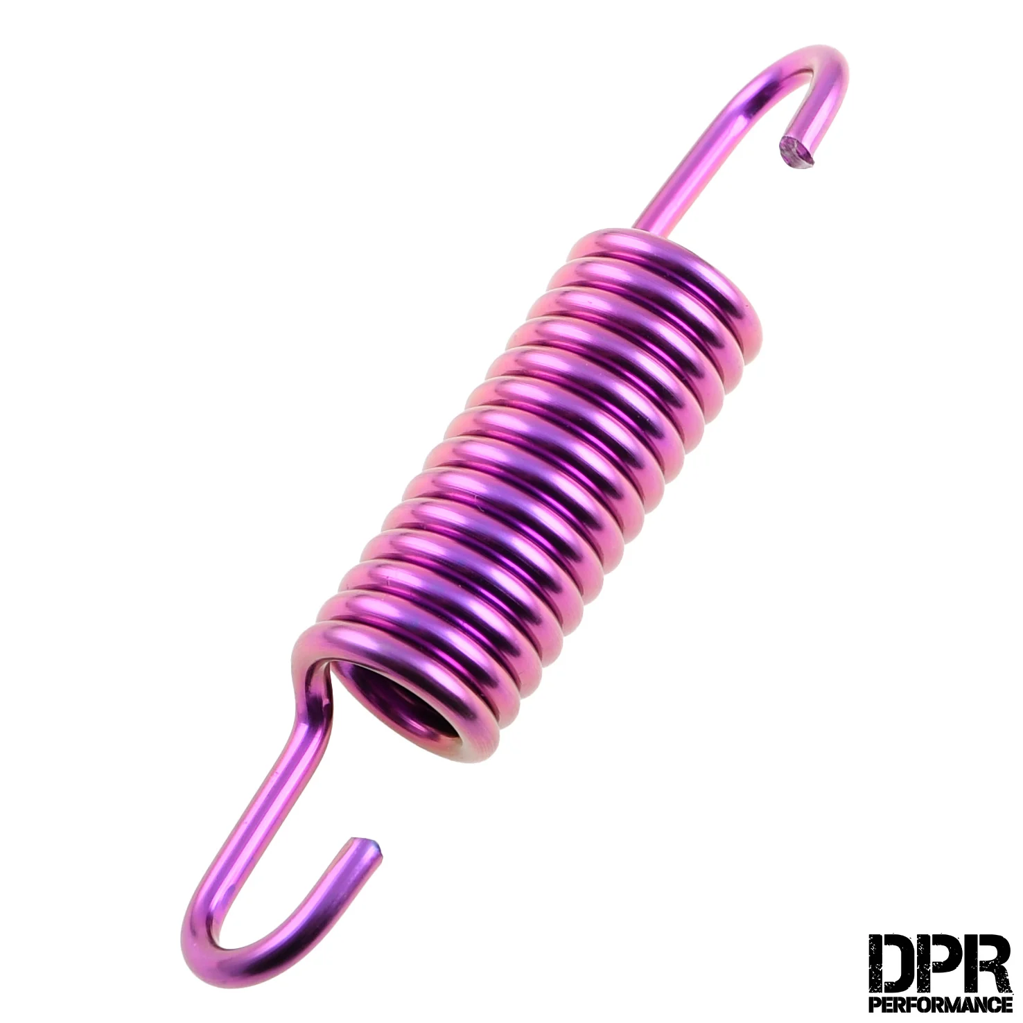 Sprężyna podpórki bocznej Simson S51 tytanowa purple DPR Performance — ujęcie 1