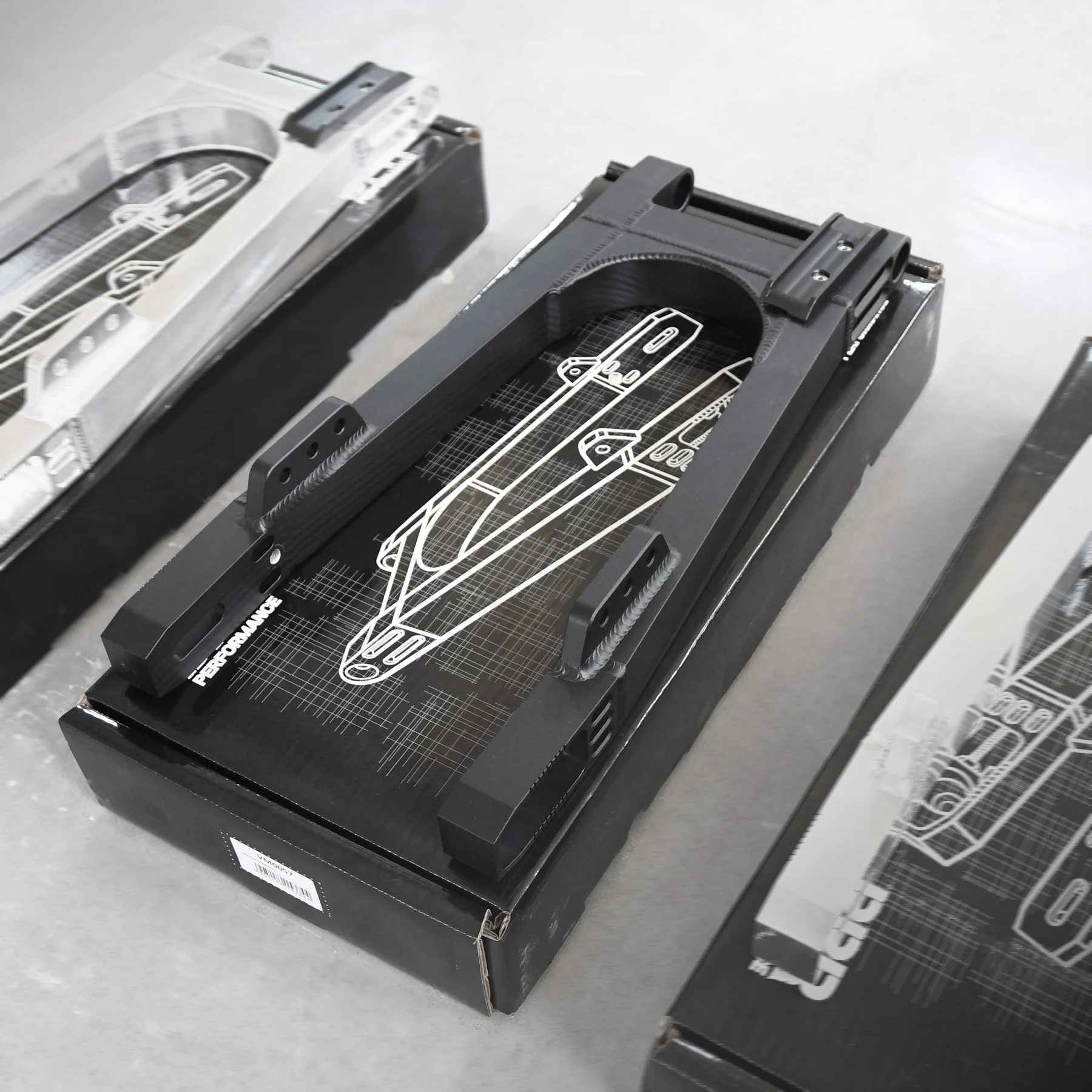 Wahacz Simson S51 aluminium CNC premium +50 mm czarny mat kpl. DPR Performance — ujęcie 8