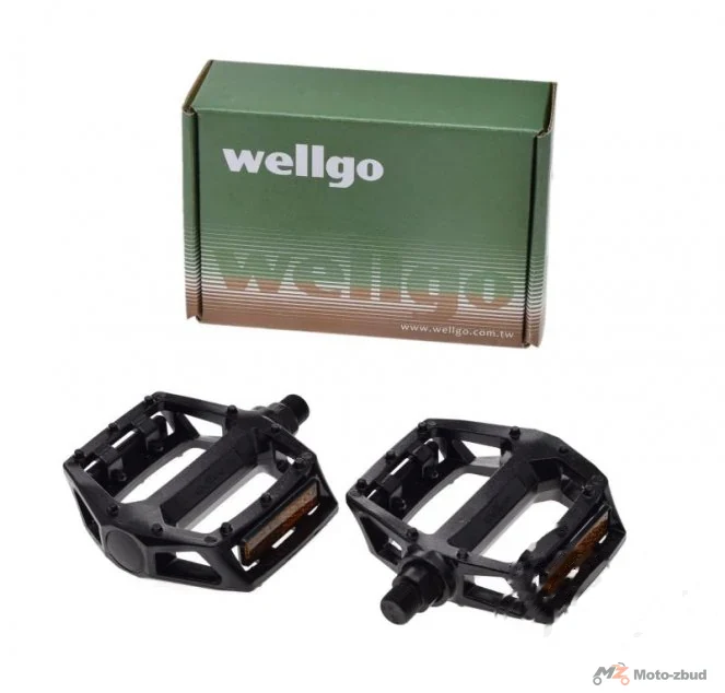 Pedały rowerowe Wellgo platformowe — AWR0083, para