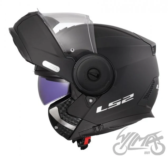 Kask szczękowy LS2 FF902 Scope II Solid Matt Black — L — ujęcie 3