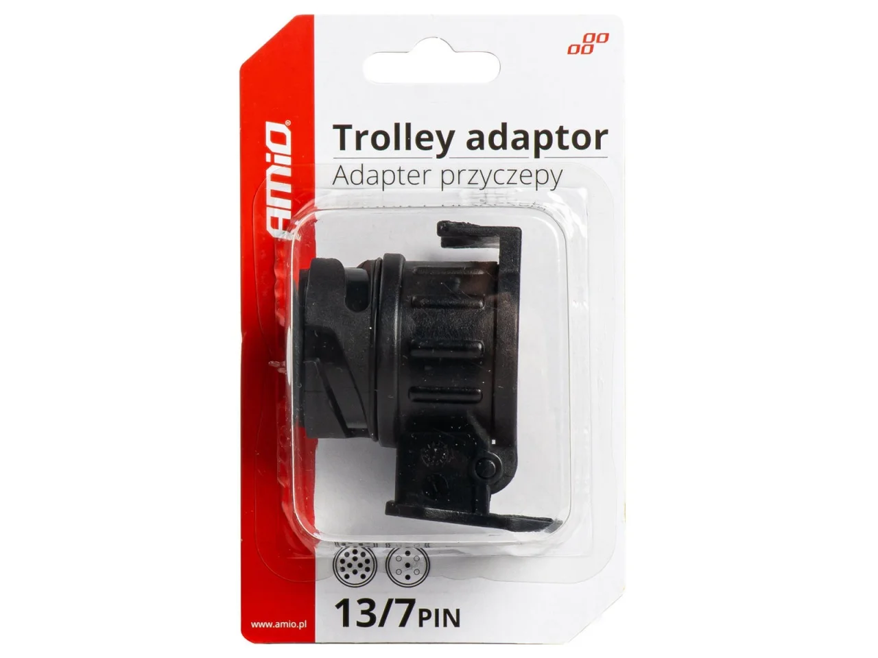 Przejściówka adapter redukcja gniazda 13/7 PIN — ujęcie 2