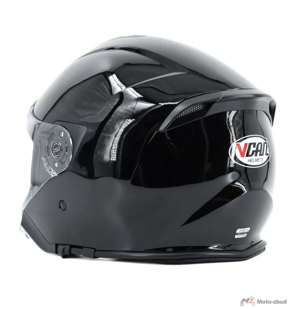 Kask VCAN model H586 Black bez szczęki czarny L — ujęcie 3
