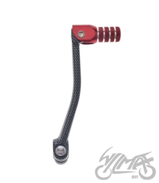 Dźwignia zmiany biegów do Hondy CRF50 czerw/carbon — Honda CRF50 — ujęcie 2