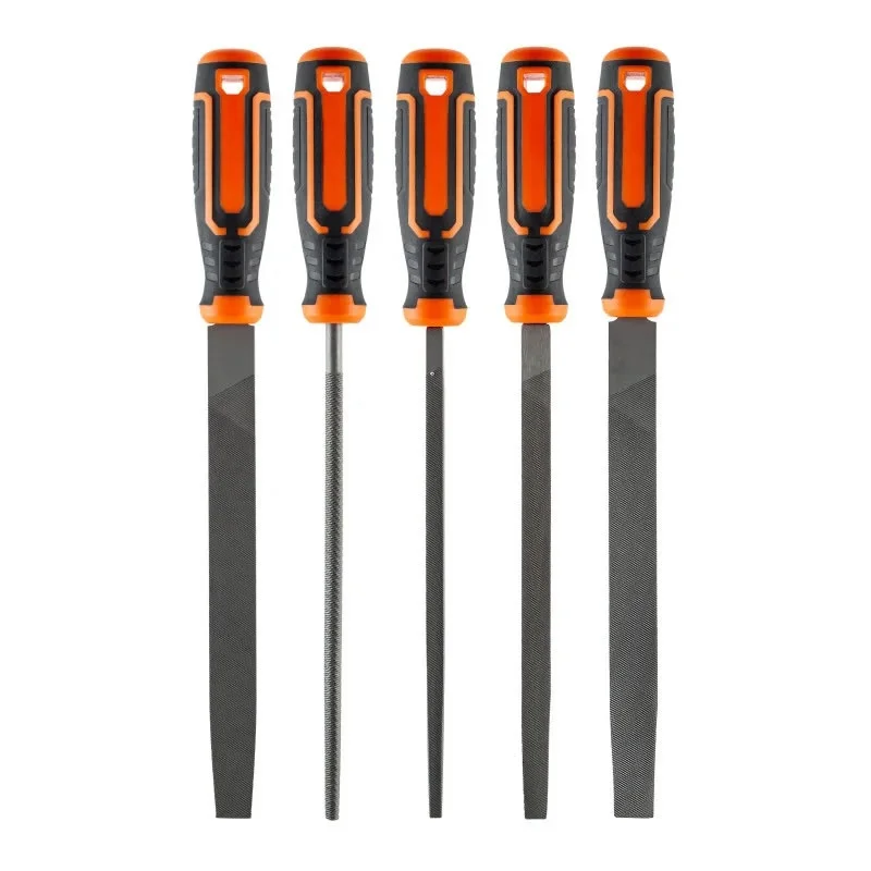 Zestaw pilników do metalu 200mm Polax, 5 szt. — ujęcie 11