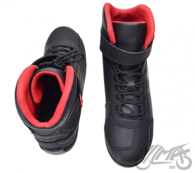 Buty motocyklowe LS2 Garra — czarno-czerwone, rozmiar 41 — ujęcie 3