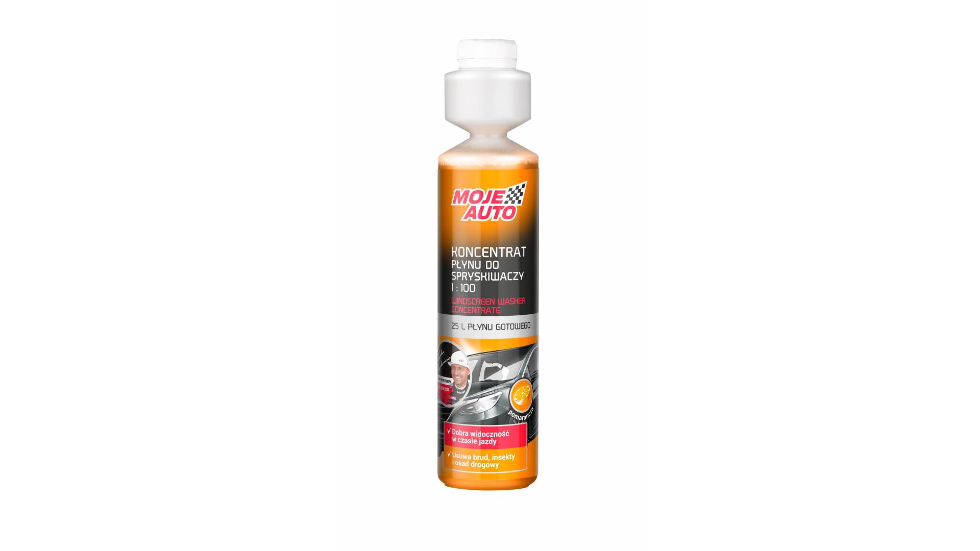 Koncentrat Płynu do Spryskiwaczy - 250 ml Pomarańcza