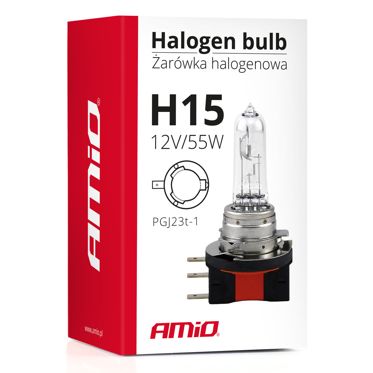 Żarówka halogenowa H15 12 V 55 W — ujęcie 5