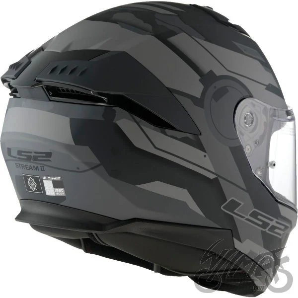 Kask LS2 FF808 Stream II Shadow M.Titan Grey — rozmiar S — ujęcie 5