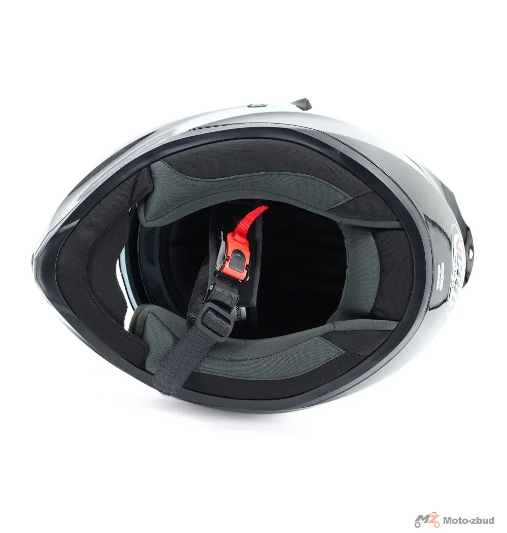 Kask VCAN model H128 Black integralny z blendą czarny S — ujęcie 6