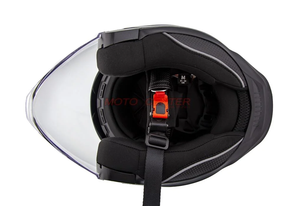 Kask motocyklowy otwarty z blendą BLEXX OF-835 czarny XL Homologacja ECE R22.06 — ujęcie 6