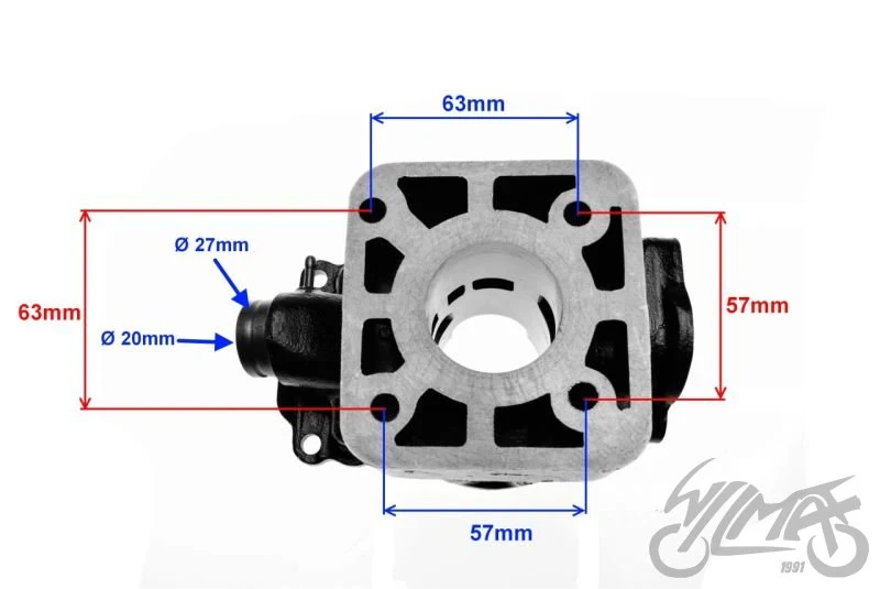 Cylinder do Suzuki RMX SMX 50 41 mm — ujęcie 2
