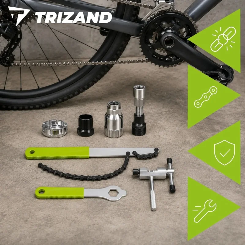 Zestaw do naprawy roweru Trizand — ujęcie 12