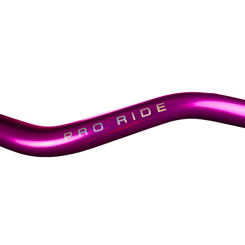 Kierownica fatbar KRM Pro Ride różowo - holo 22/28,6 mm — ujęcie 2