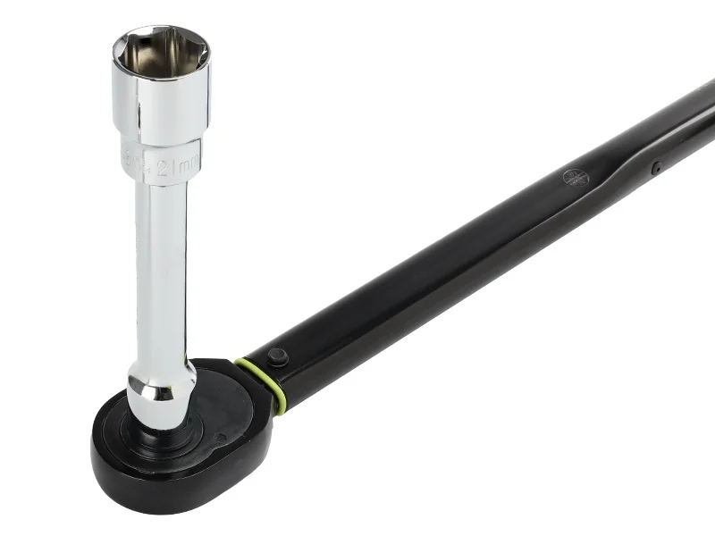 KLUCZ DYNAMOMETRYCZNY 28-210 NM 1/2" NASADKI 17 19 i 21 MM + PRZEDŁUŻKA 125mm CERTYFIKAT KALIBRACJI — ujęcie 9